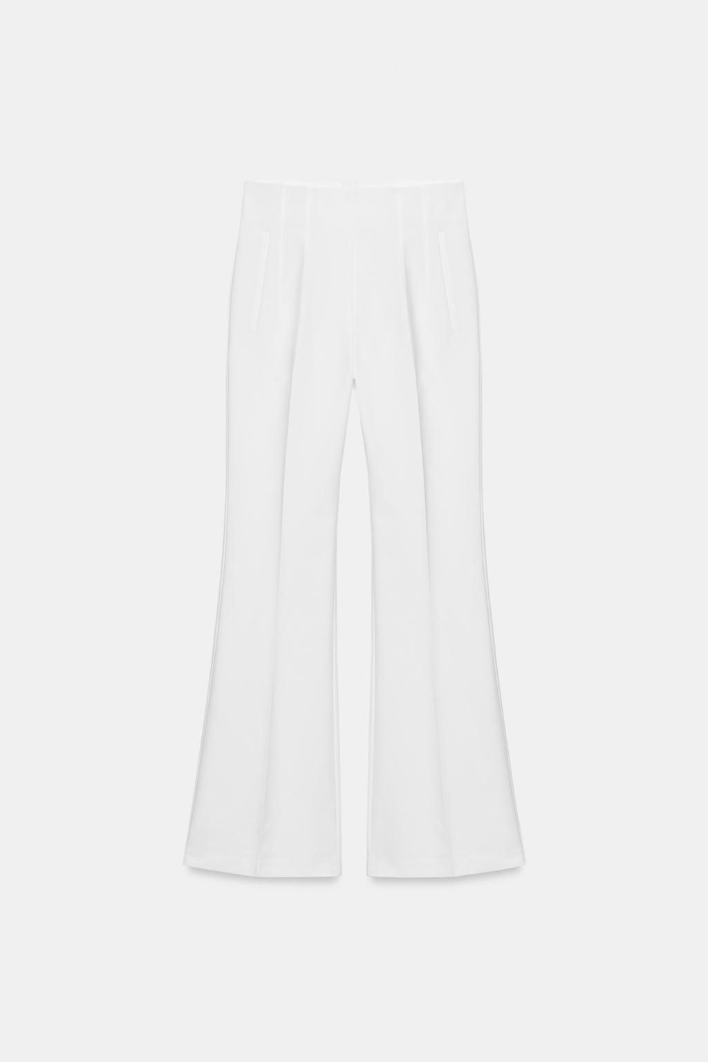 HIGH-WAIST TROUSERS WITH BACK ZIP - Zara фото 27