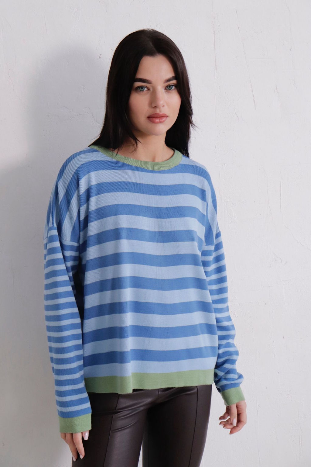 10653 Джемпер в полоску - Martichelli фото 10