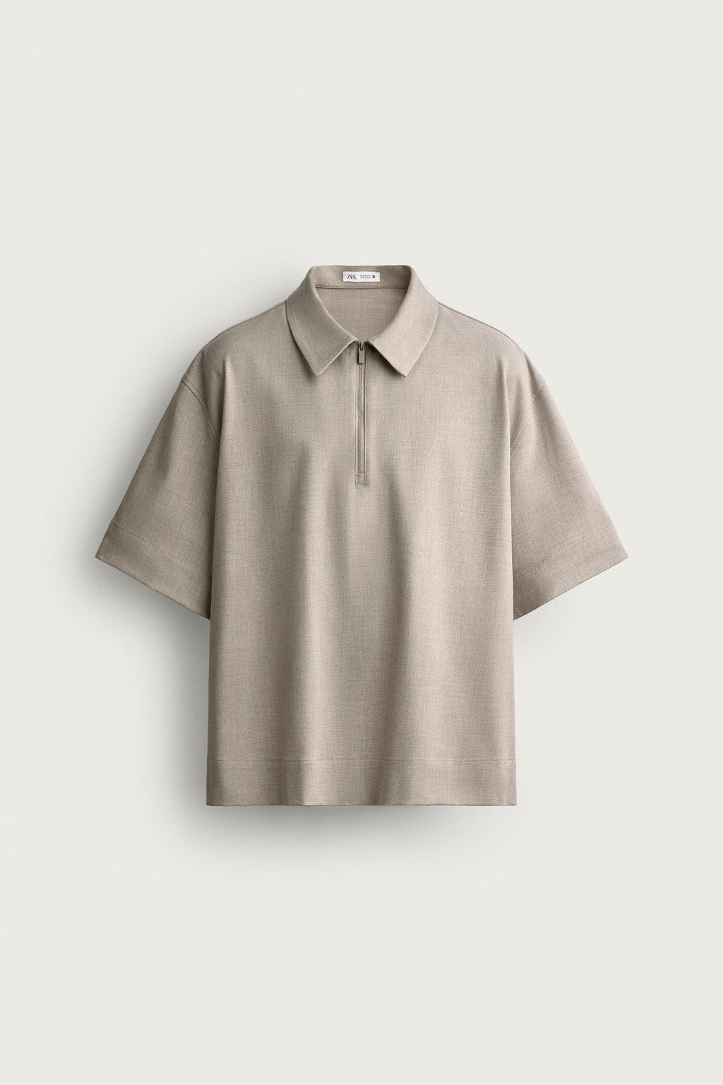POLO T?CNICO CREMALLERA / Beige vigor? - Zara фото 10