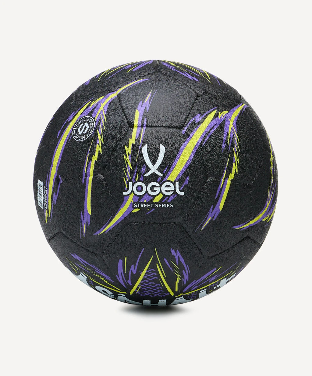 Мяч футбольный Jogel Asphalt №5, черный (BC26) фото 2