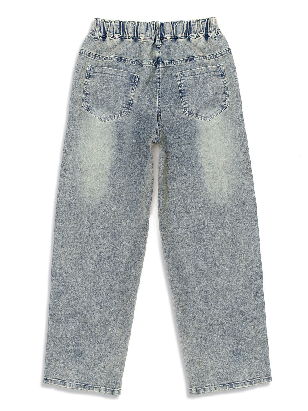 Джинсы-багги для девочек - СИНЯЯ МОДА фото 13