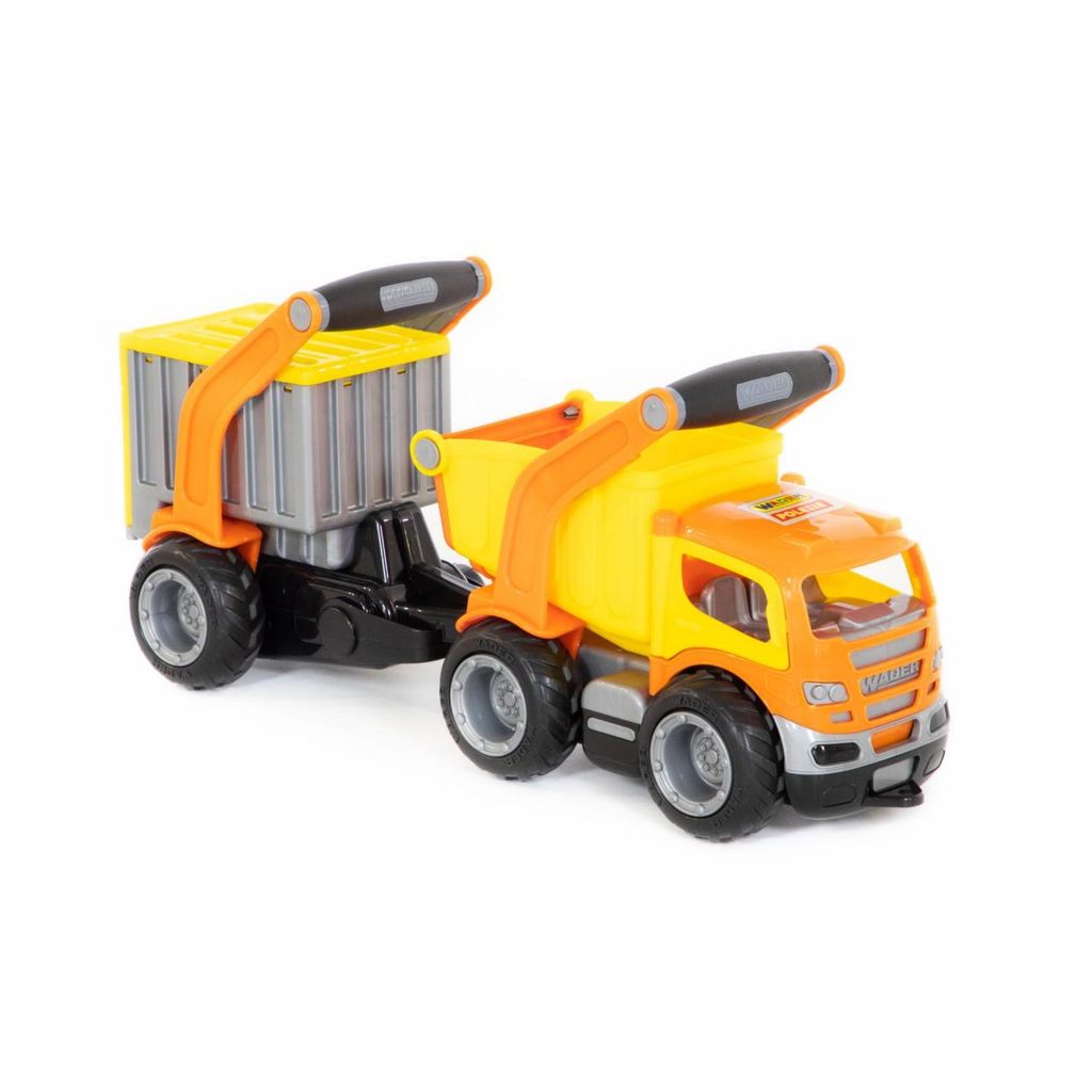 ГрипТрак, автомобиль-самосвал с полуприцепом (в сеточке) - Полесье фото 5