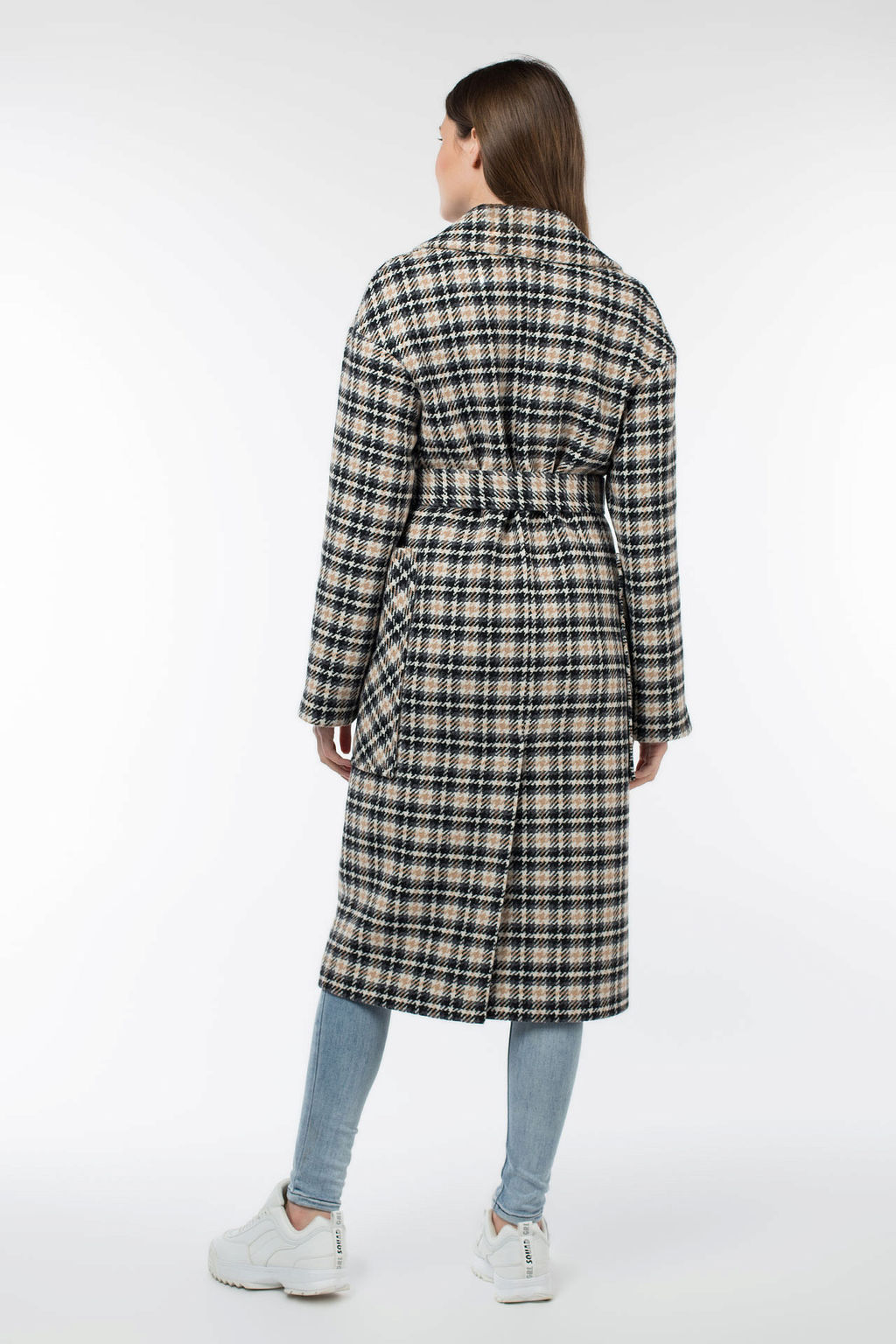 Пальто женское демисезонное (пояс) - El podio фото 4