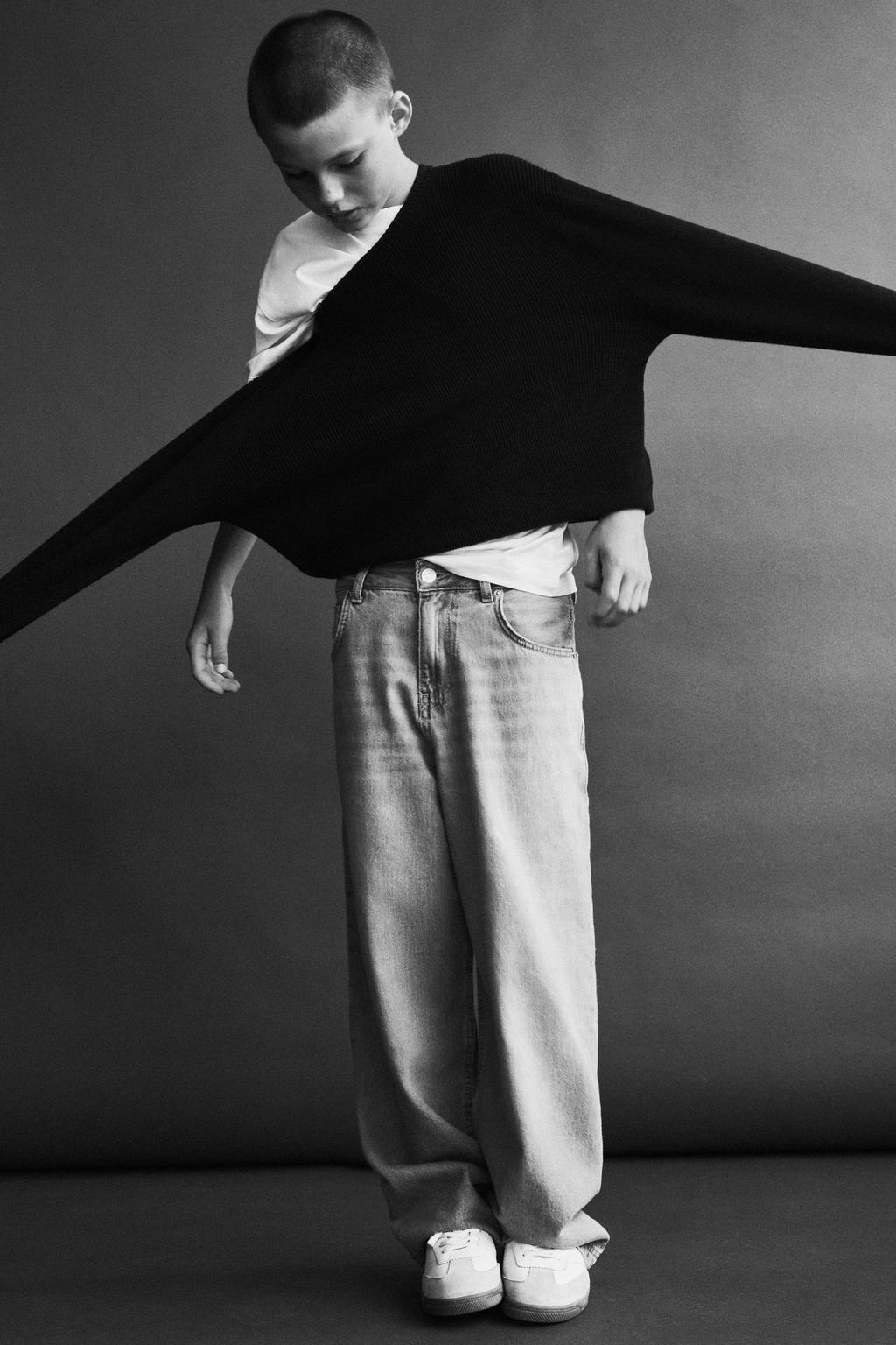 RELAXED BAGGY JEANS - Zara фото 8