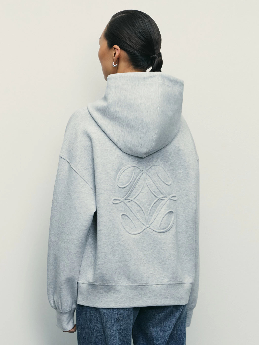 Худи оверсайз с рисунком на спине / Zarina  фото 2