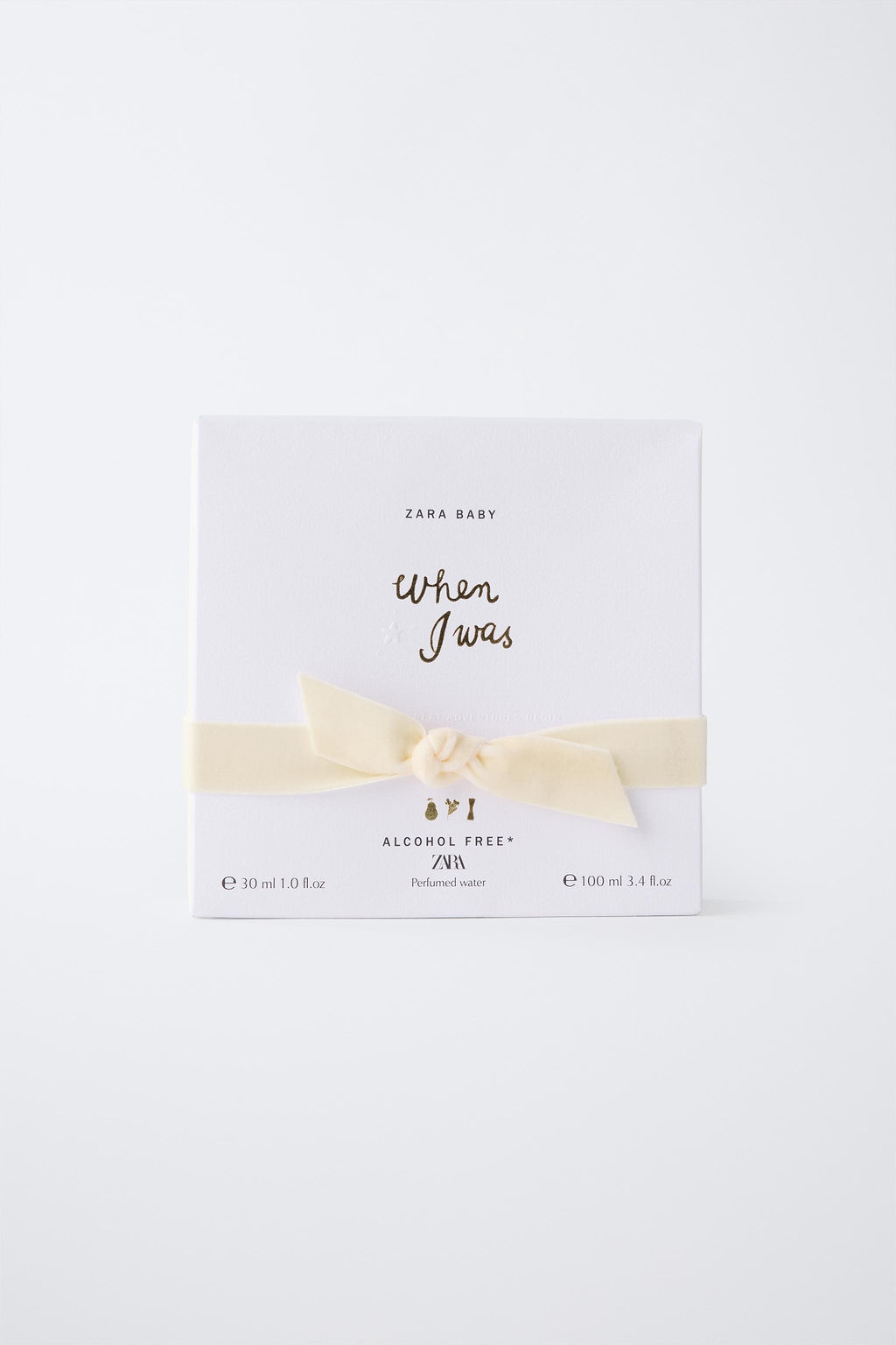 BABY WHEN I WAS ALCOHOL-FREE PERFUMED WATER EDT 100+30ML (3.4 FL OZ) (1.0 FL OZ) - Zara фото 2