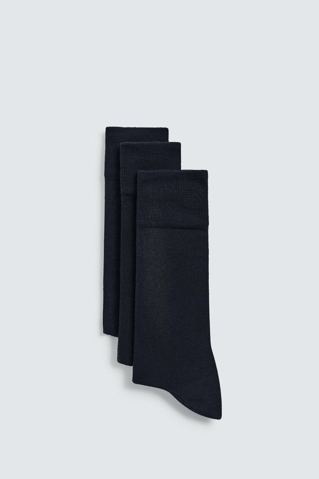CALCETINES ESTRUCTURA LIGERA PACK 3 / Marino - Zara фото 2