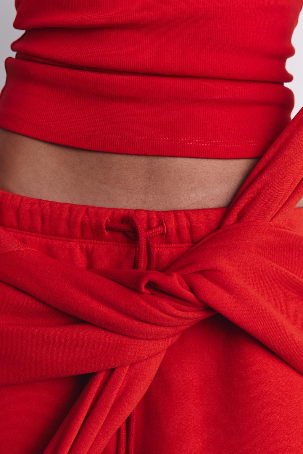 STRAIGHT-LEG PLUSH TROUSERS - Zara фото 38