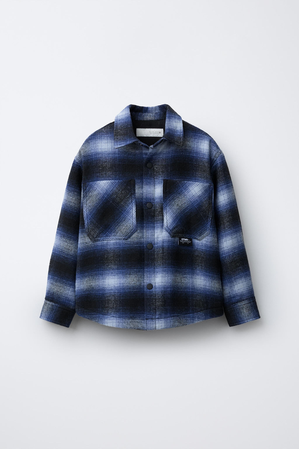 QUILTED CHECK OVERSHIRT