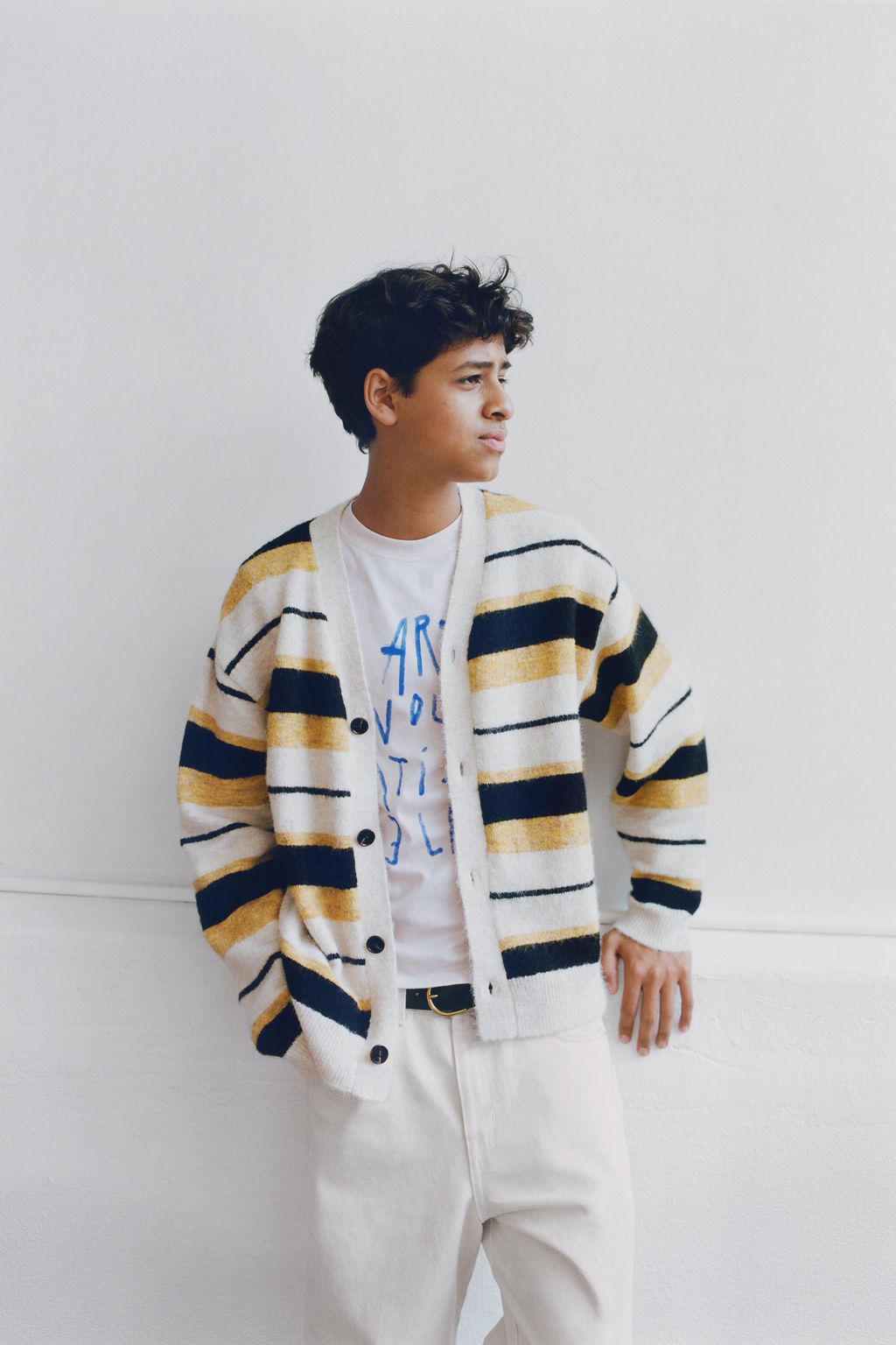 STRIPED KNIT CARDIGAN - Zara фото 5