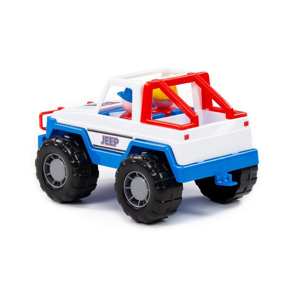 Автомобиль-джип Сафари (бело-синий) - Полесье фото 2