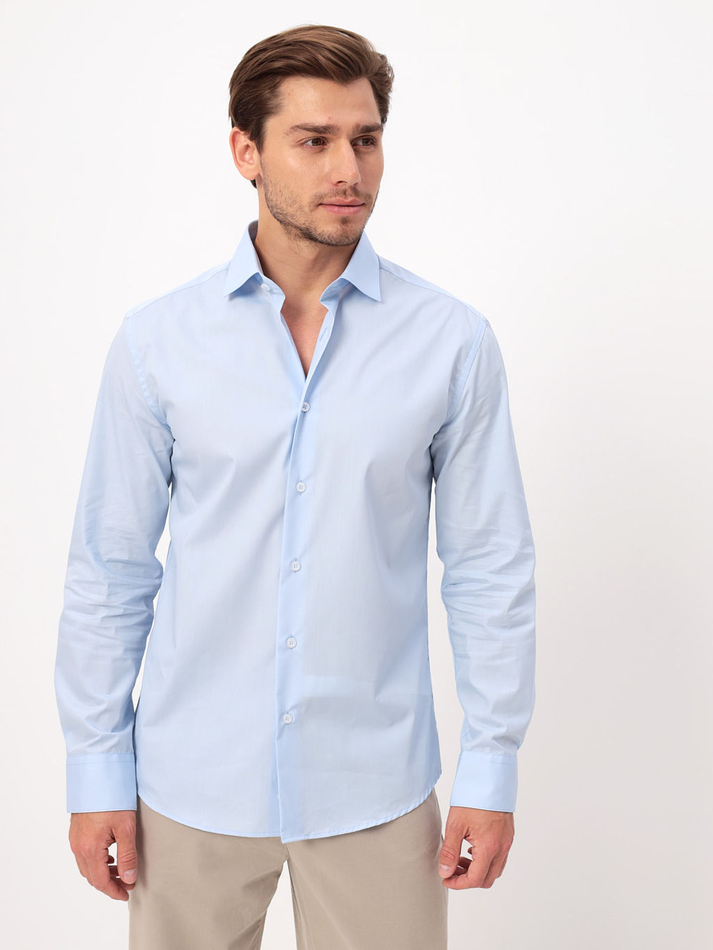 Сорочка мужская длинный рукав GREG 210/199/CL/ZV  фото 8
