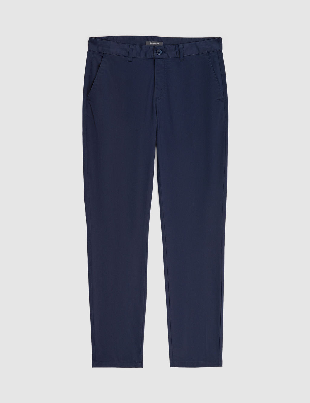 Lacivert Slim Fit Basic Kanvas Pantolon