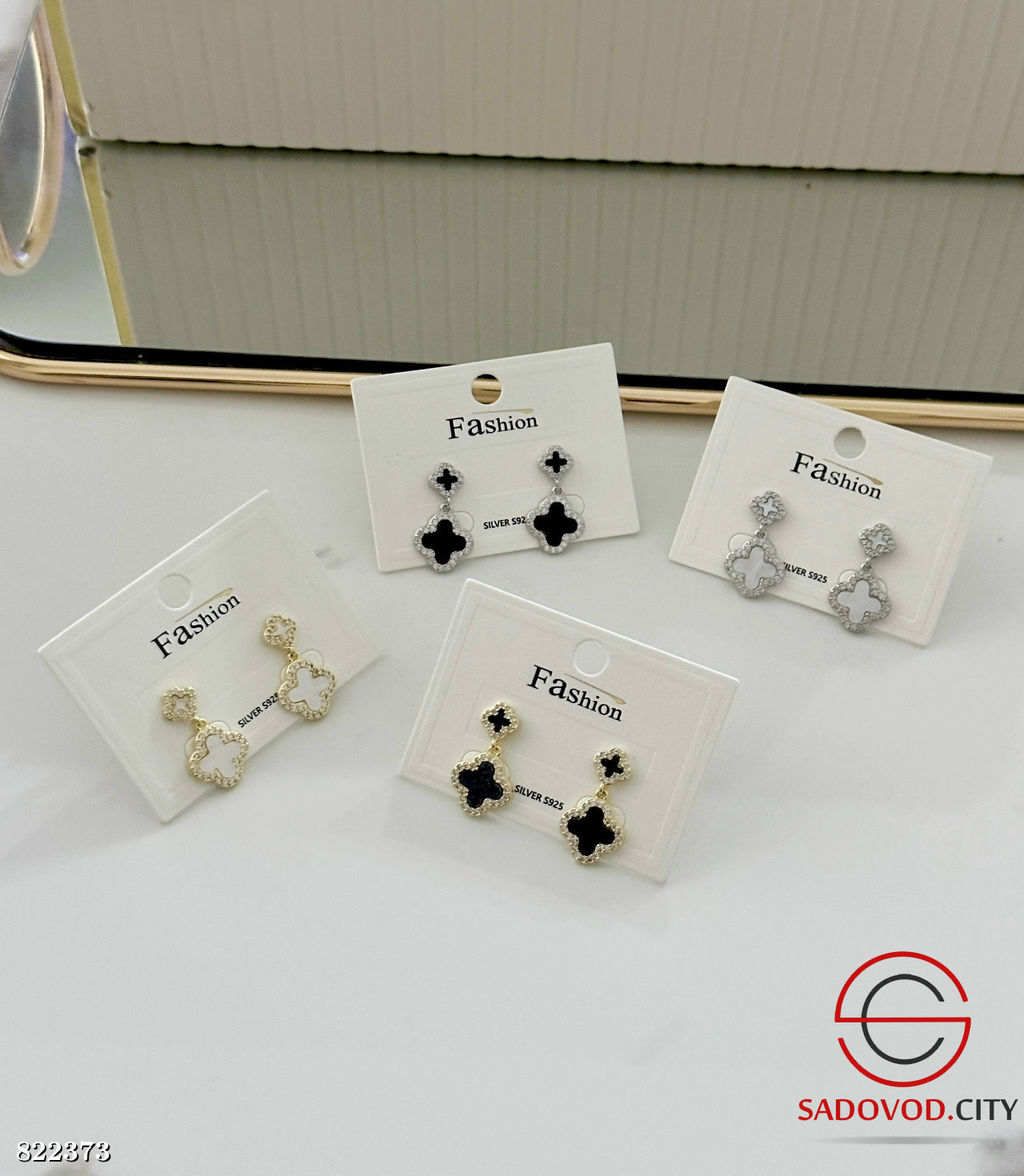 Серьги женские из медицинской стали