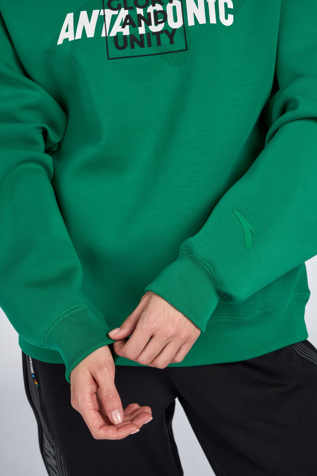Свитшот Зеленый - Anta фото 6