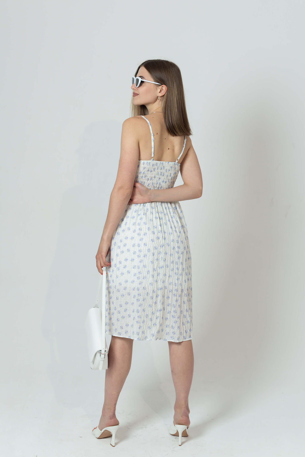 Сарафан Роксана (голубой) - Nadi bordo фото 6