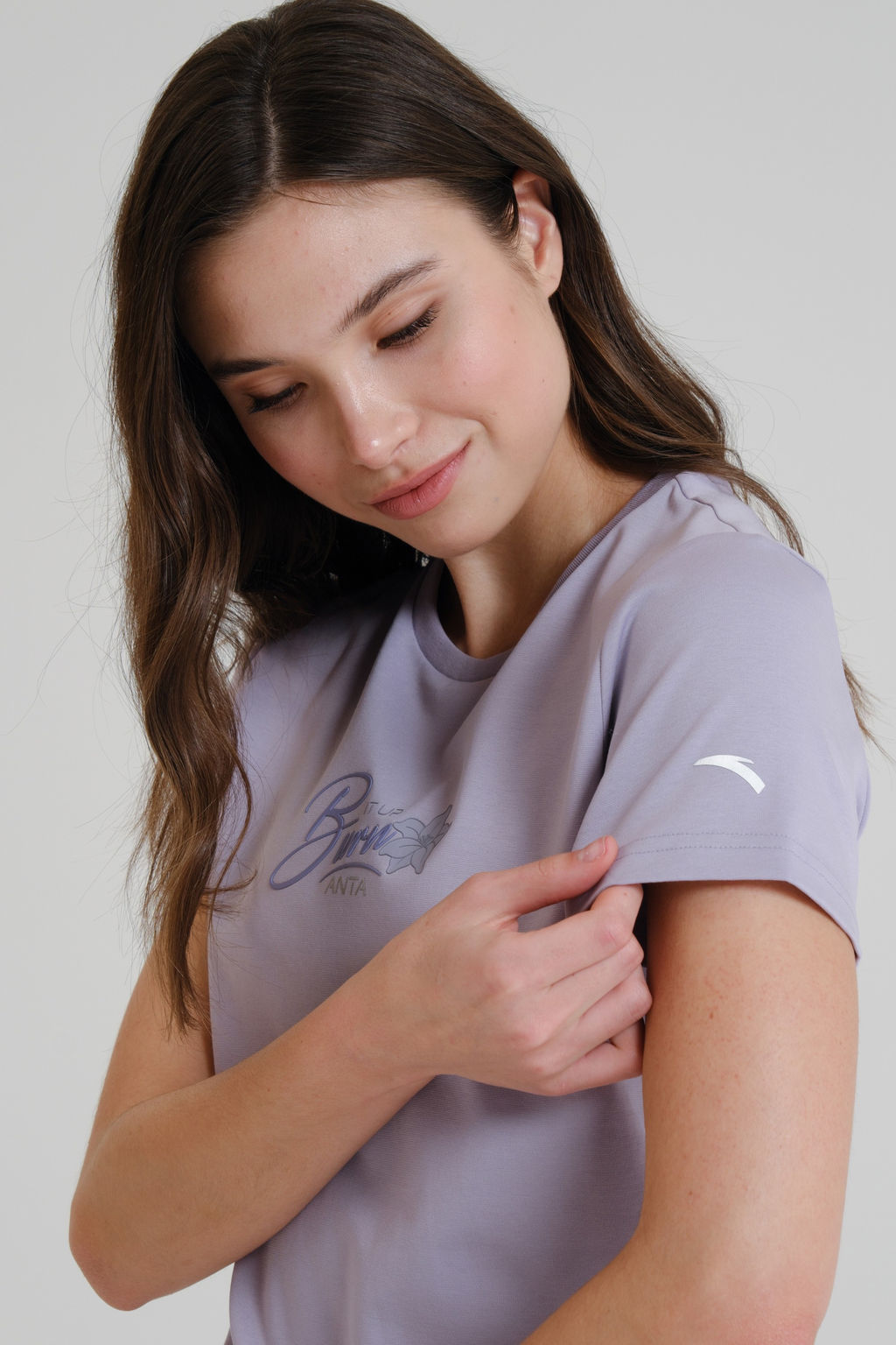 Футболка Фиолетовый TRN SS Tee - Anta фото 3