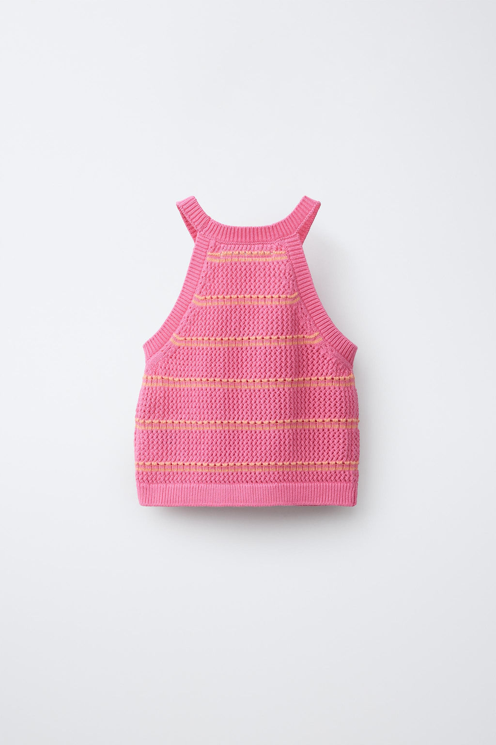TOP PUNTO CROCHET LIM?N / Rosa - Zara фото 2
