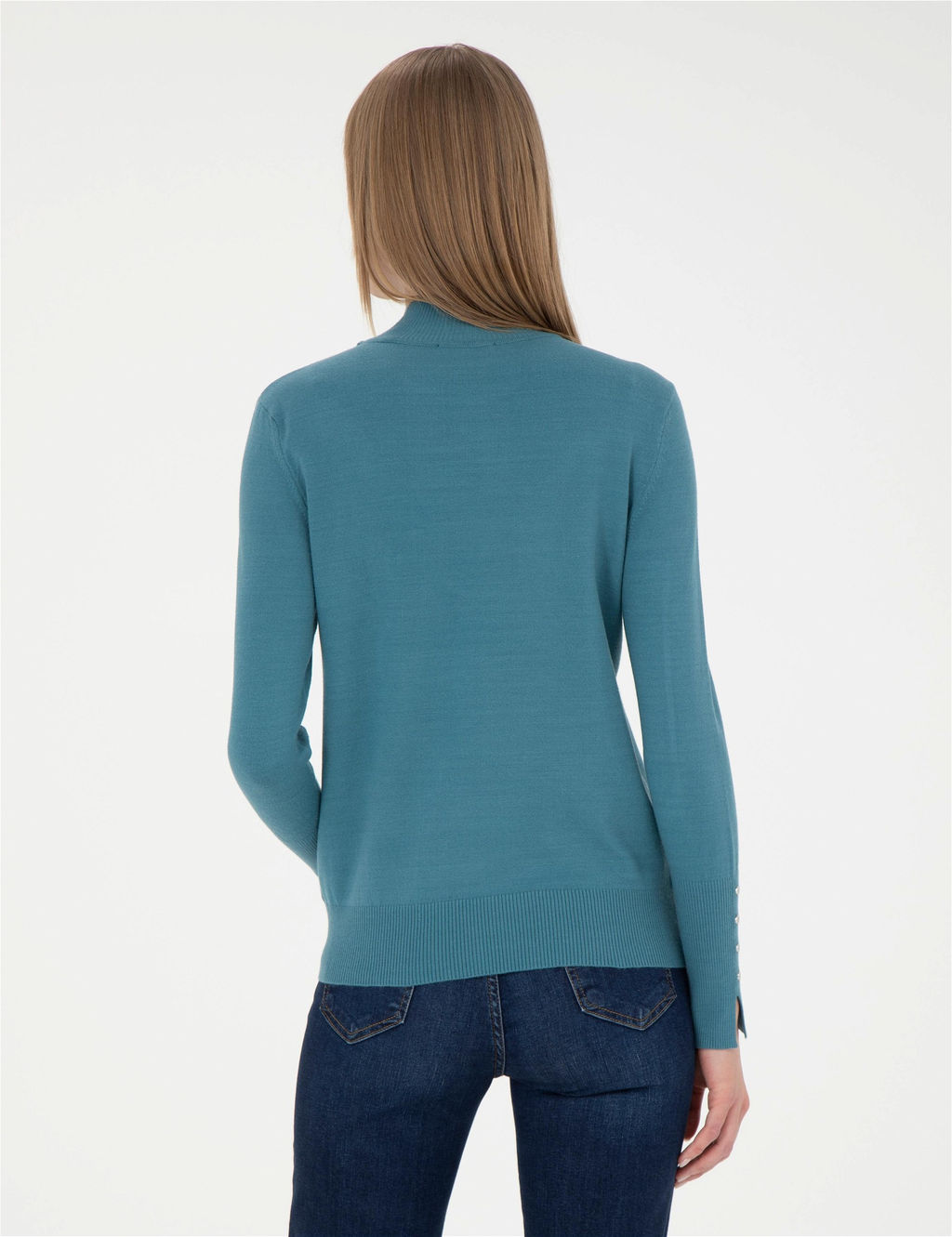 Petrol Slim Fit Kazak - Pierre cardin фото 5
