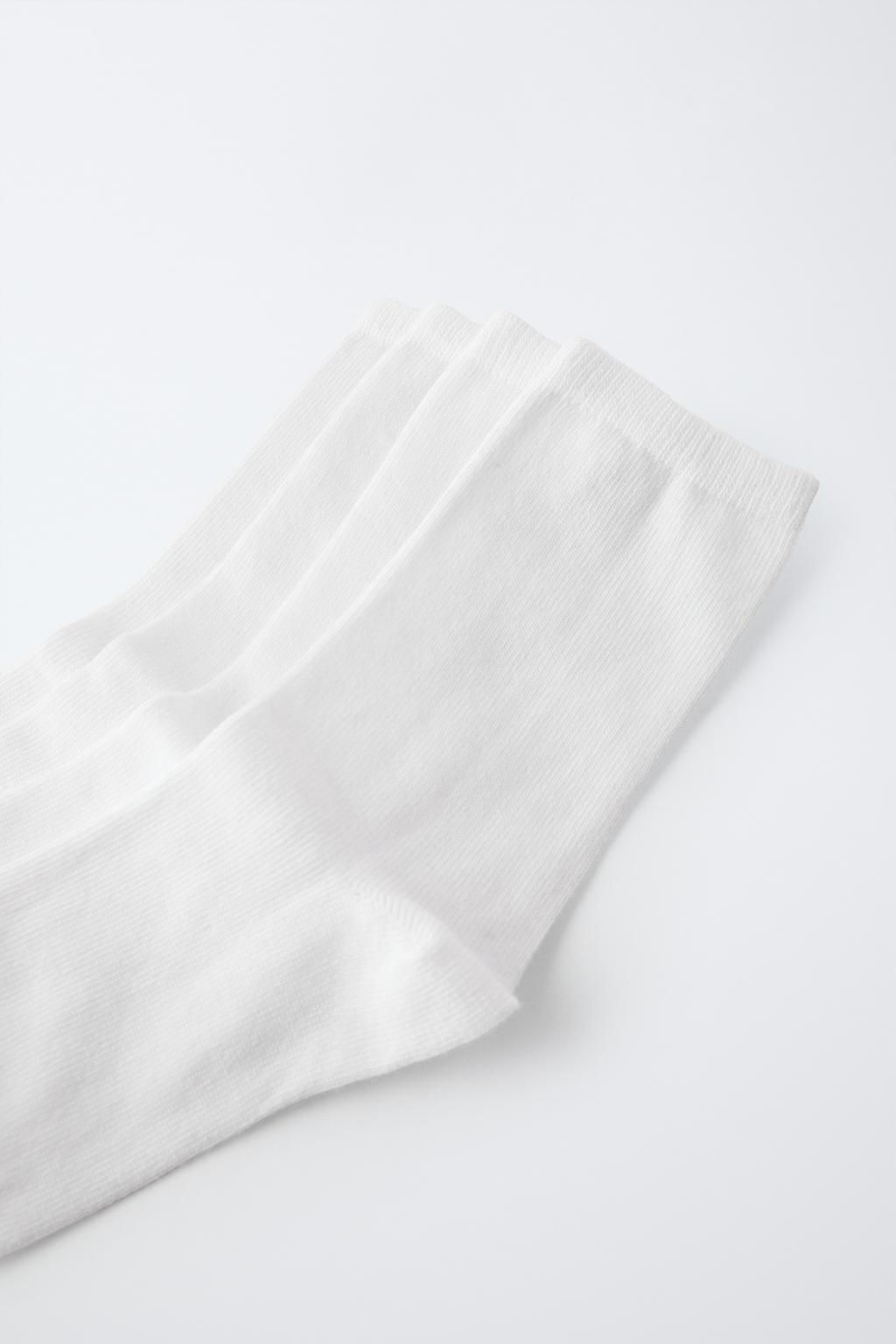 FOUR-PACK OF KNEE-HIGH SOCKS - Zara фото 6