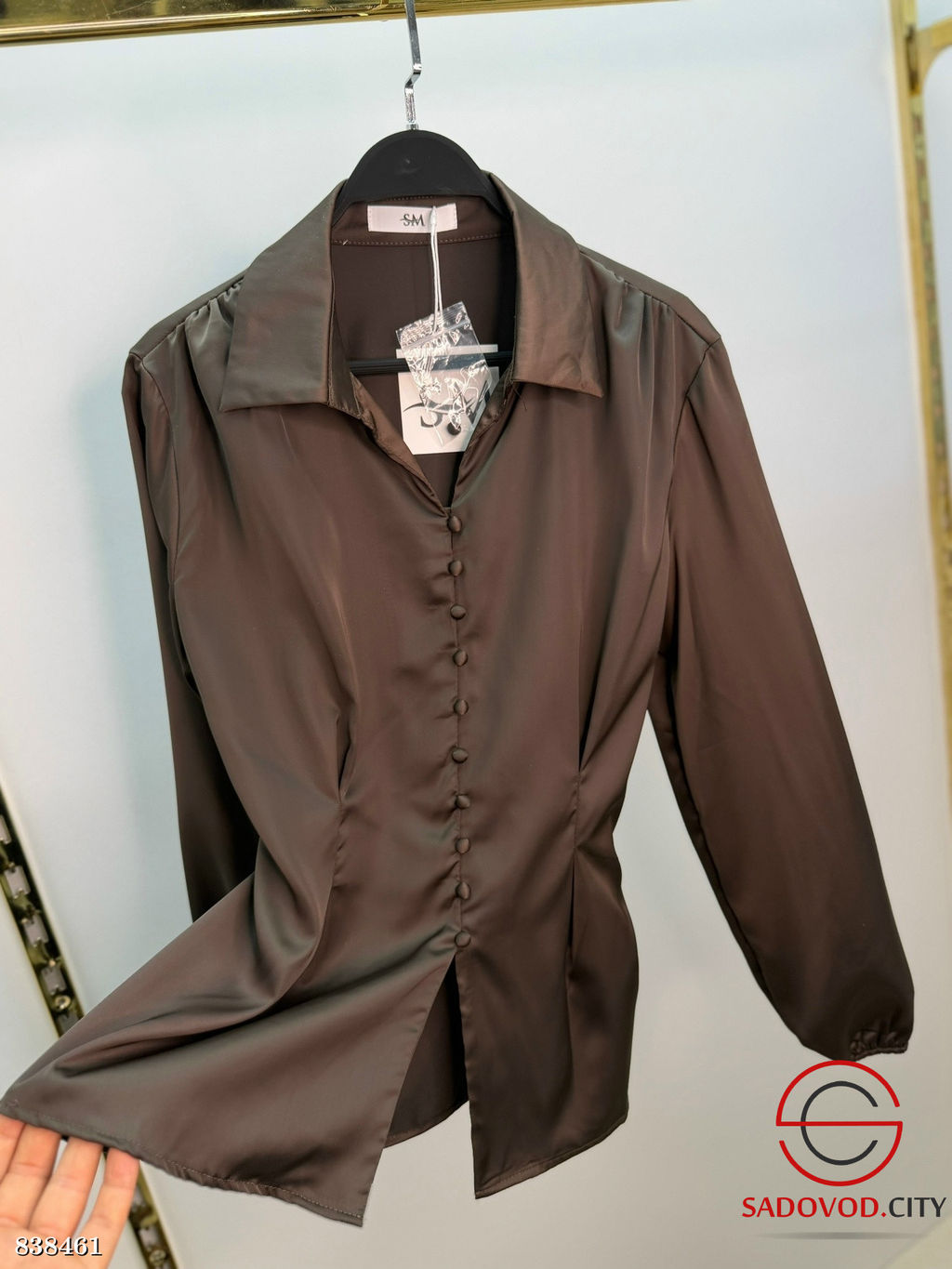 Рубашка женская из шелка