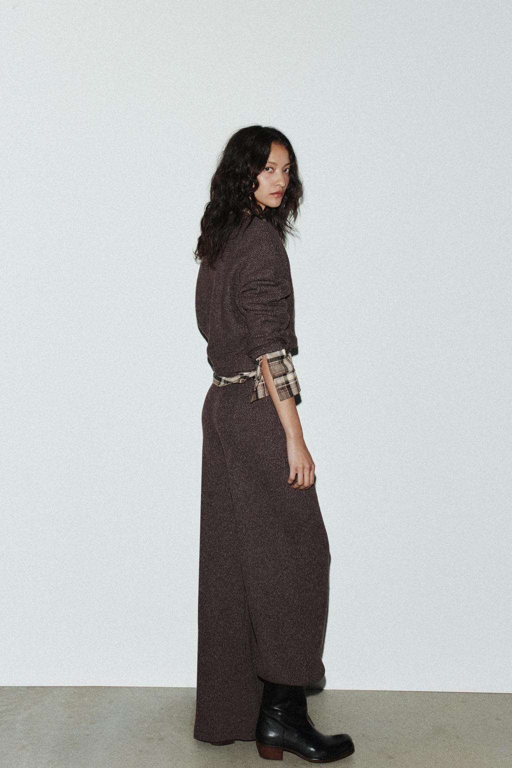 SOFT LONG SLEEVE SWEATSHIRT - Zara фото 6