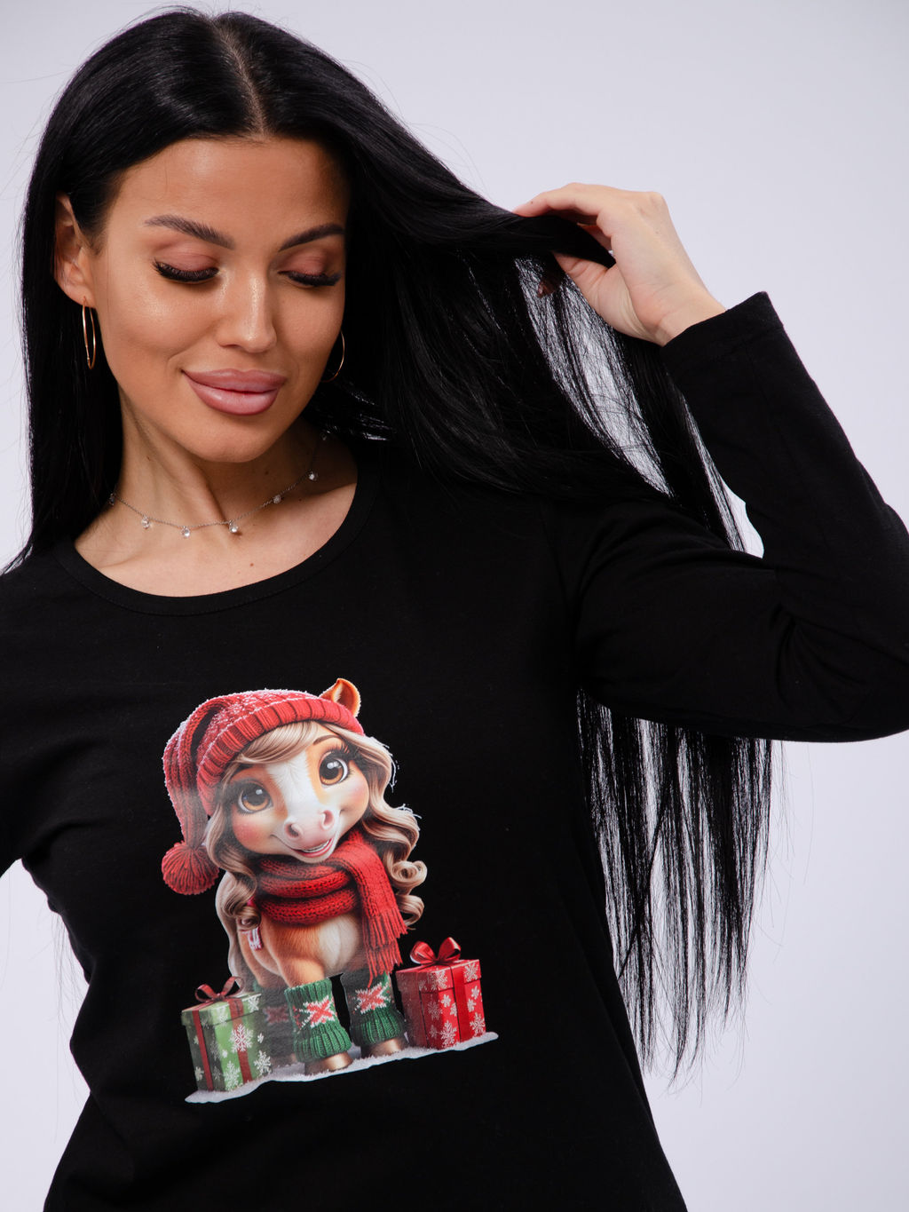 Пижама Рада, трикотаж - Малина фото 11