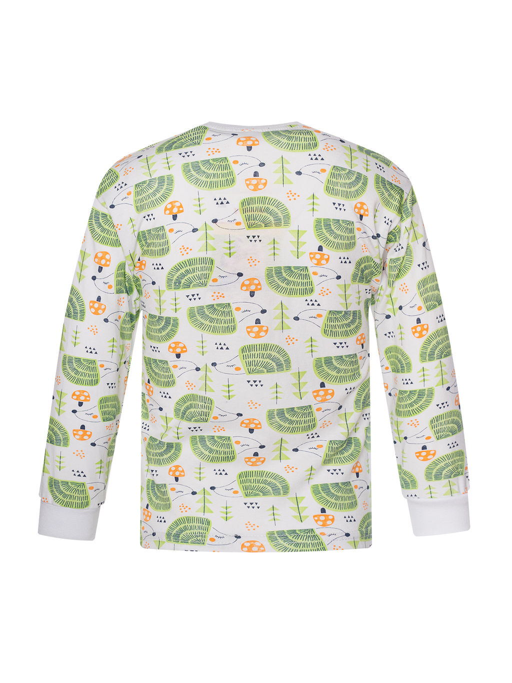 Пижама детская салатовые ежики