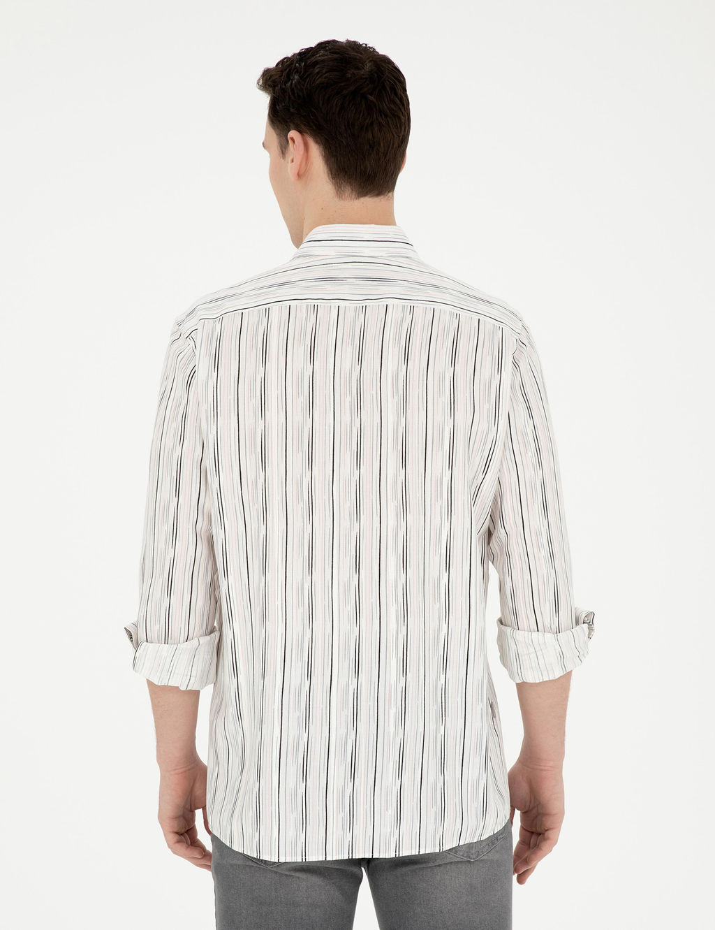 Рубашка Pierre Cardin Slim Fit черная