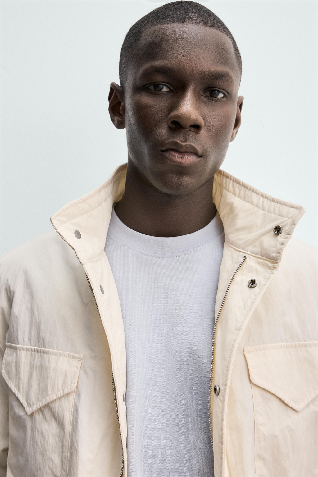 CAMISETA HEAVYWEIGHT MANGA CORTA / Hielo - Zara фото 6