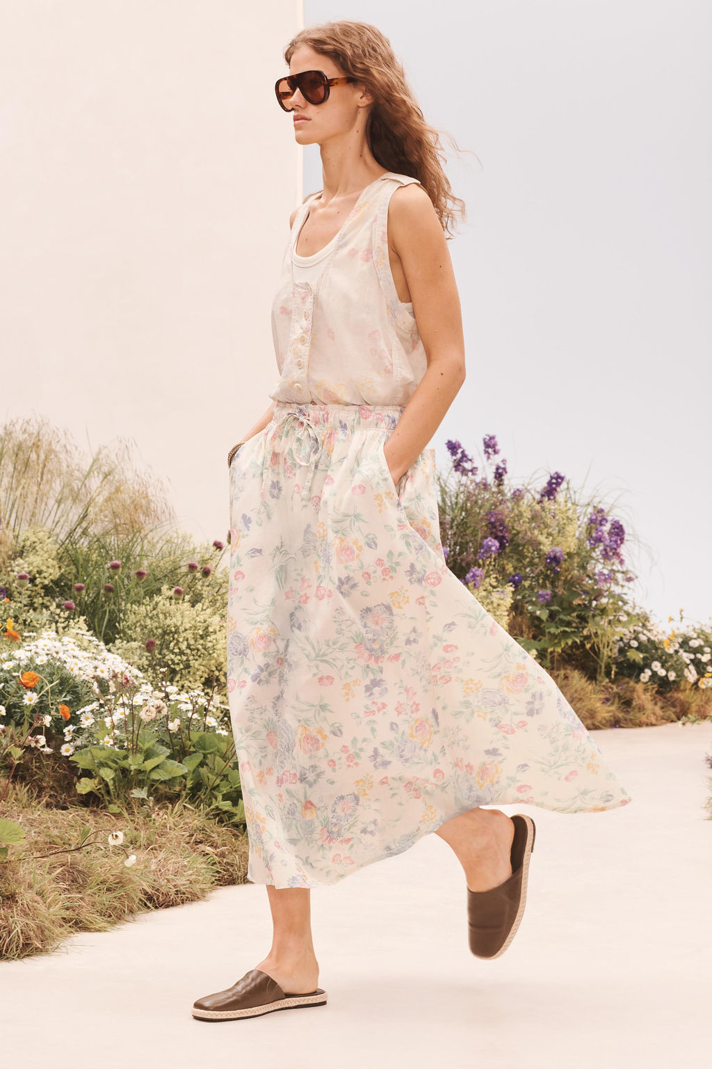 SLVLSS FLWRS SHRT / Crudo - Zara фото 3