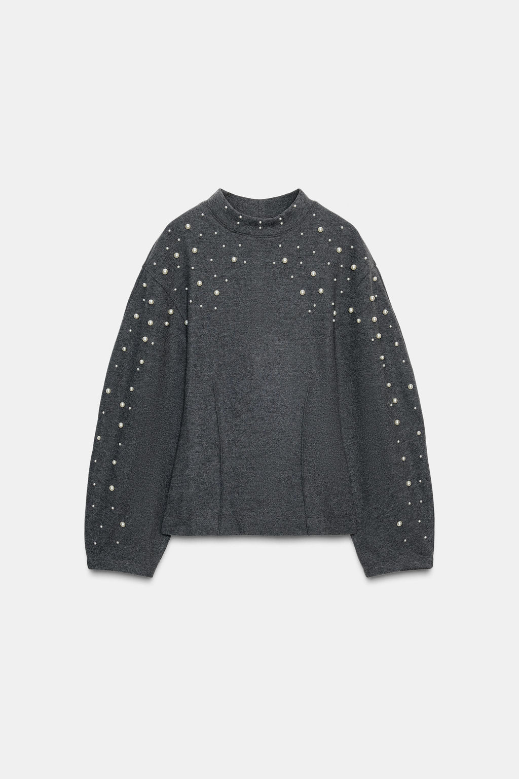 SOFT FAUX PEARL JUMPER - Zara фото 5