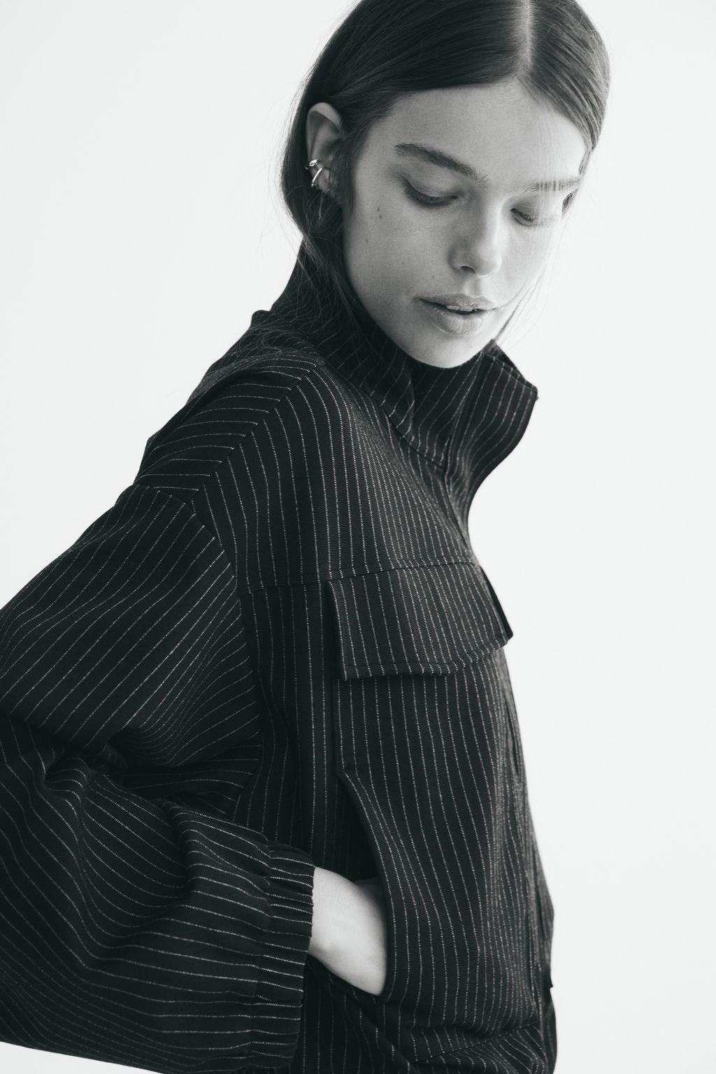 Chaqueta de punto con cuello chimenea - H&m фото 4
