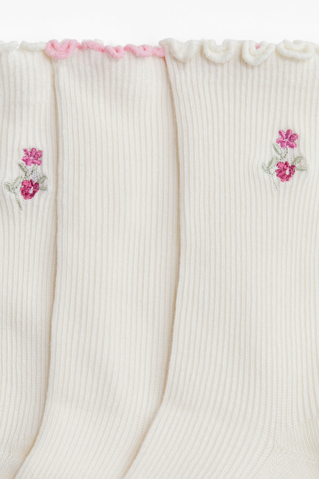 Pack de 3 calcetines con ribete sobrehilado - H&m фото 7
