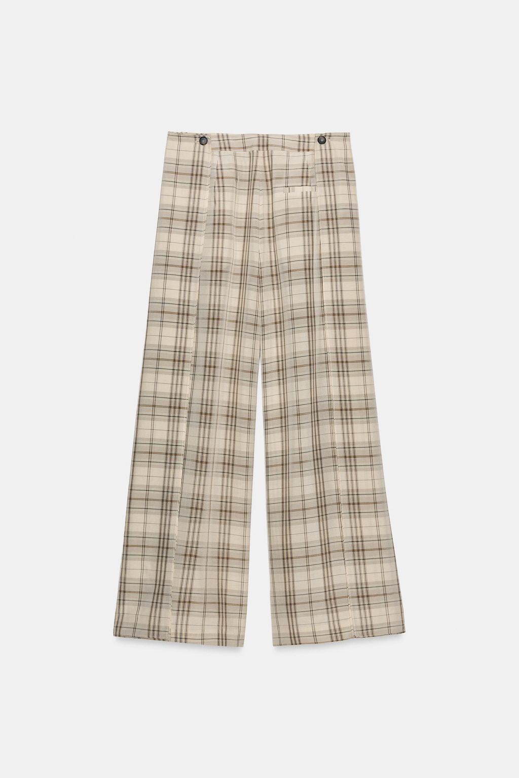 CHECK TROUSERS ZW COLLECTION - Zara фото 5