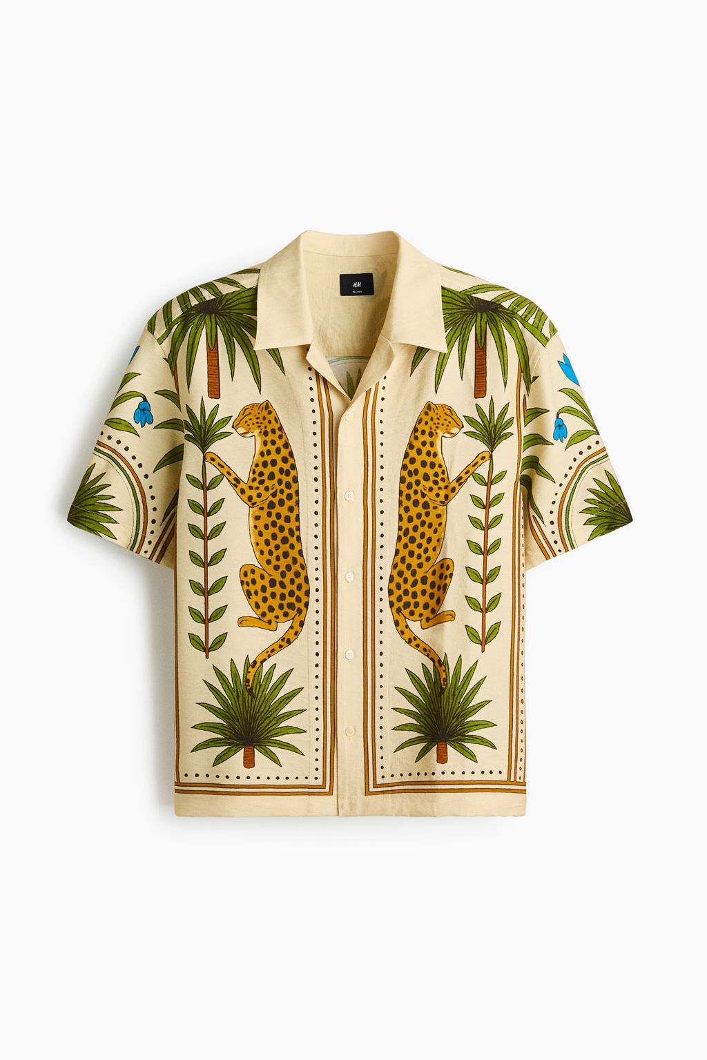Camisa resort estampada Relaxed Fit - H&m фото 2