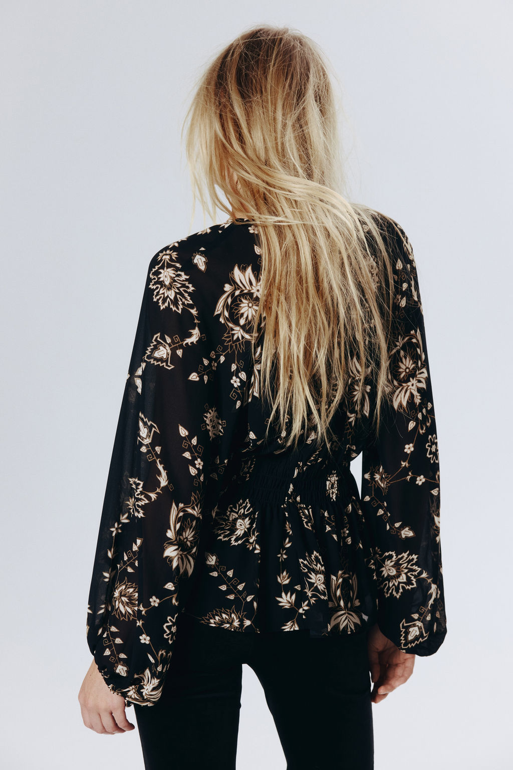 Blusa fruncida - H&m фото 4