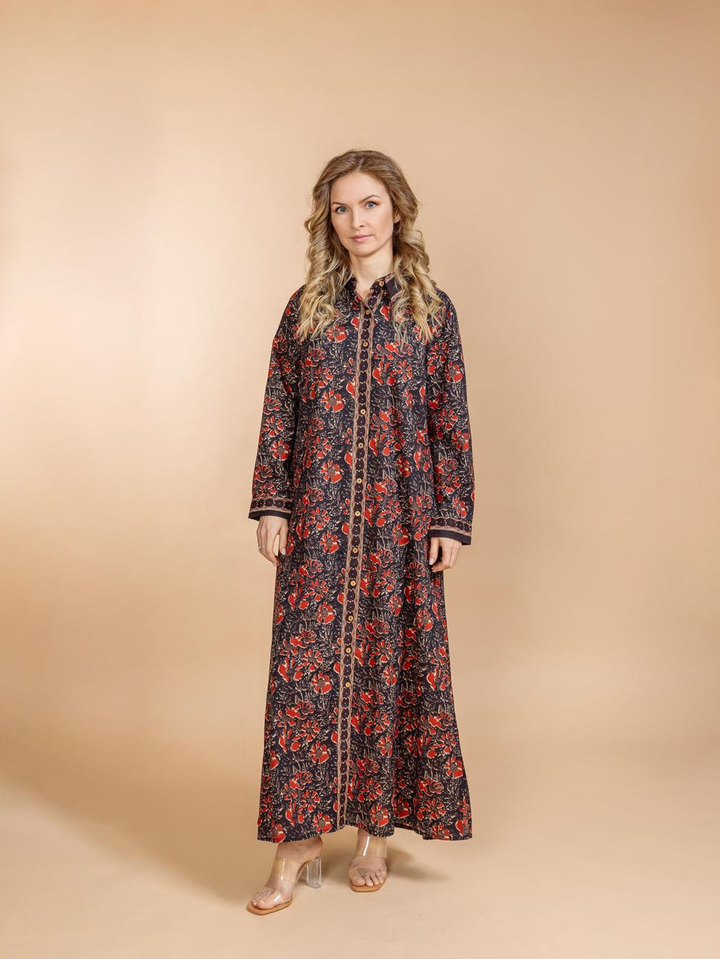 Платье (хлопок) №25-583-5 - Ганг фото 4