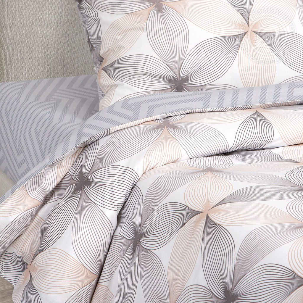 Постельное белье Серафима (поплин DE LUXE) 2,0 сп./Пододеяльник: 1 шт. - 215*175; Простыня: 1 шт. - 215*200; Наволочка: 2 шт. - 70*70; DE LUXE - Артпостель фото 3