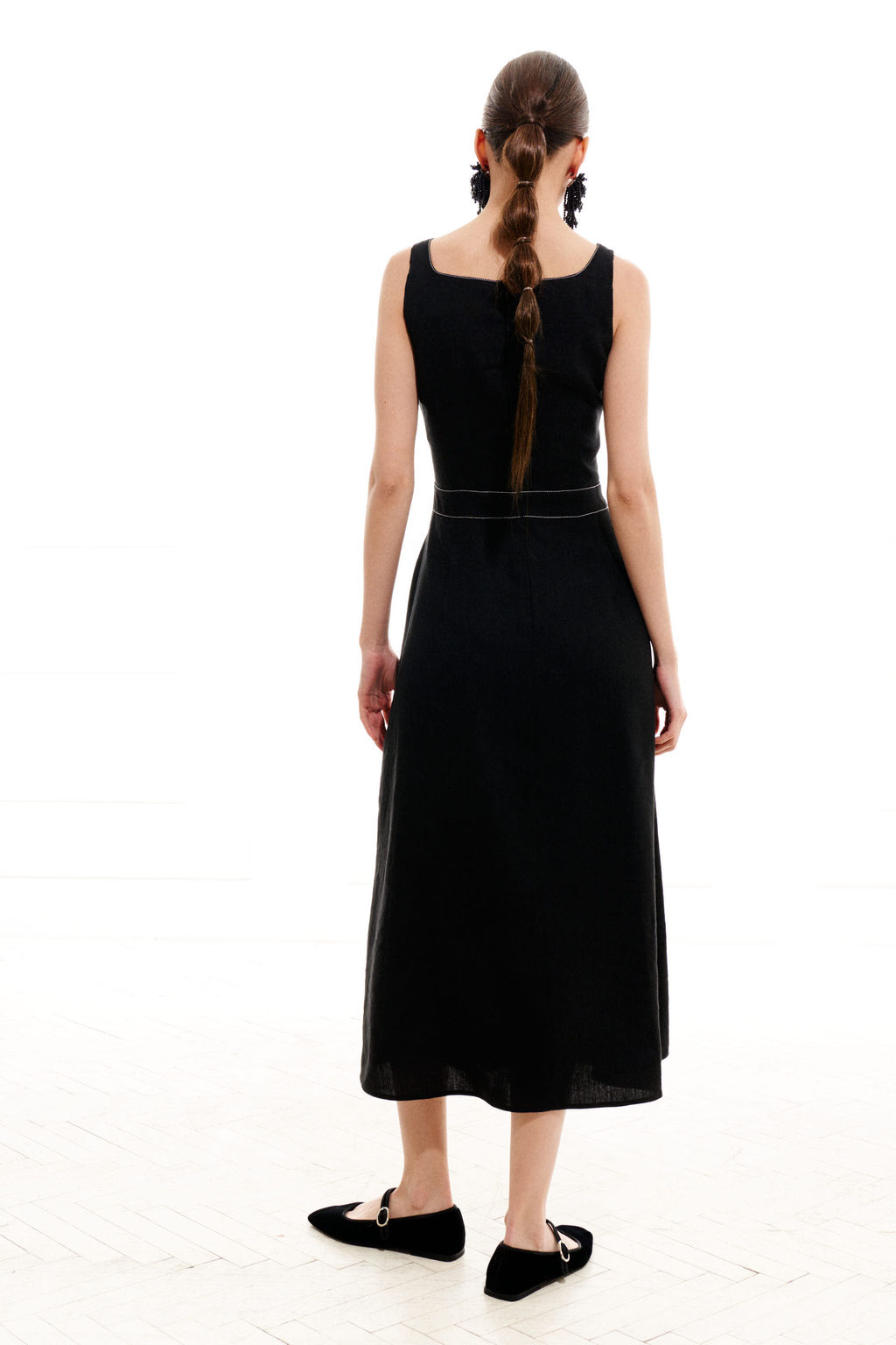 Сарафан 1991 (Лен - 100%) - Elletto фото 14