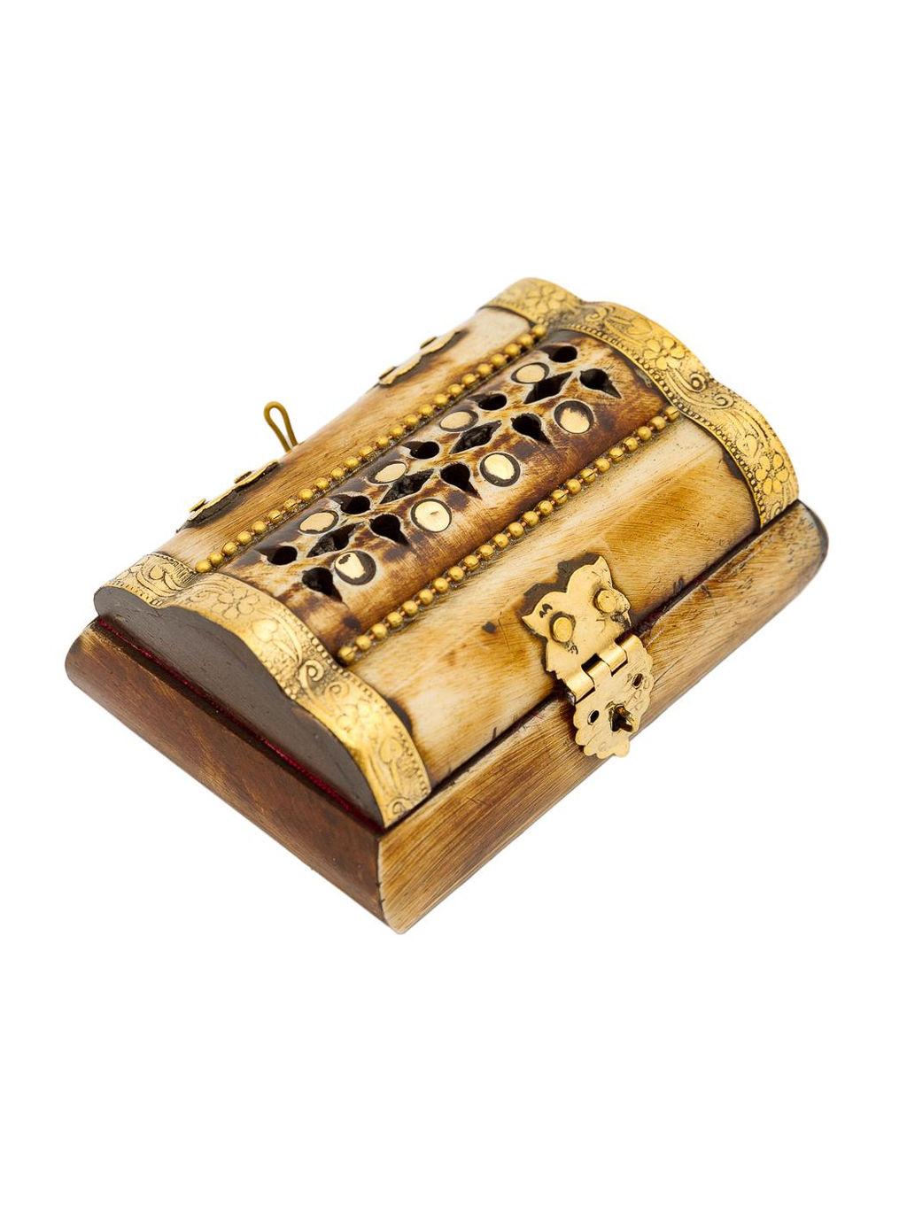 Шкатулка с инкрустацией (кость) №Шк123/2 2шт/уп