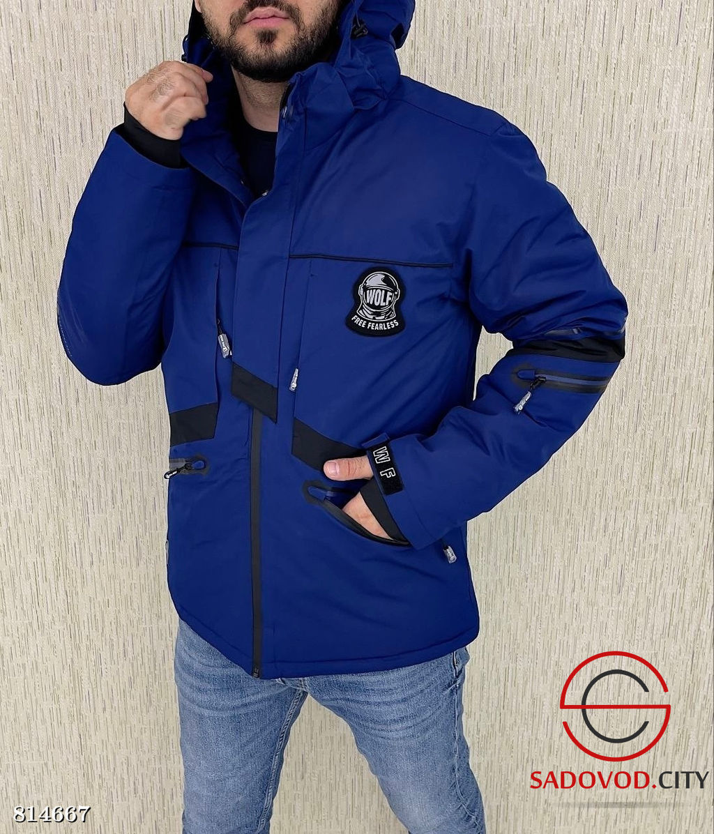 Куртка зимняя мужская с капюшоном