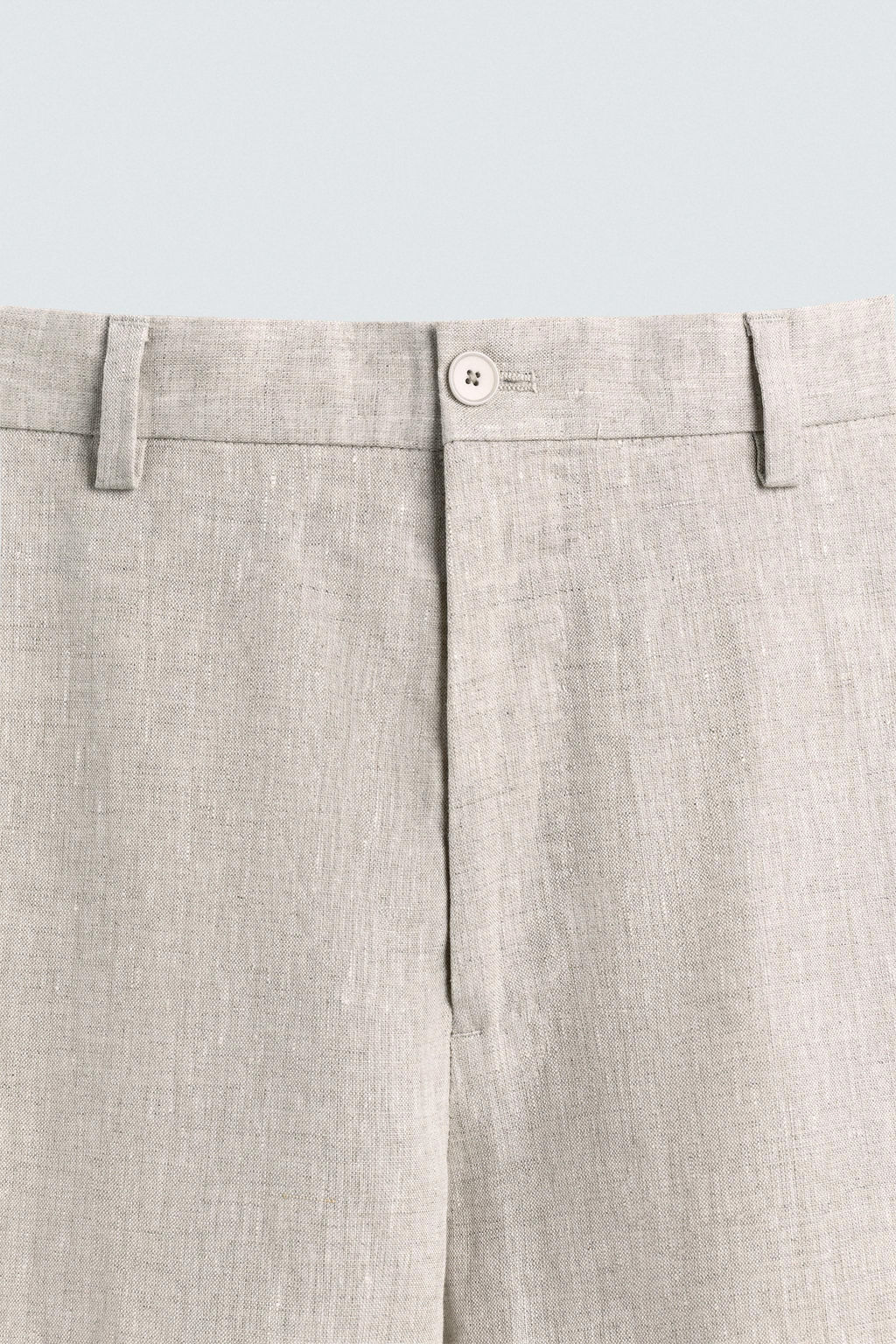 100% LINEN SUIT TROUSERS - Zara фото 9