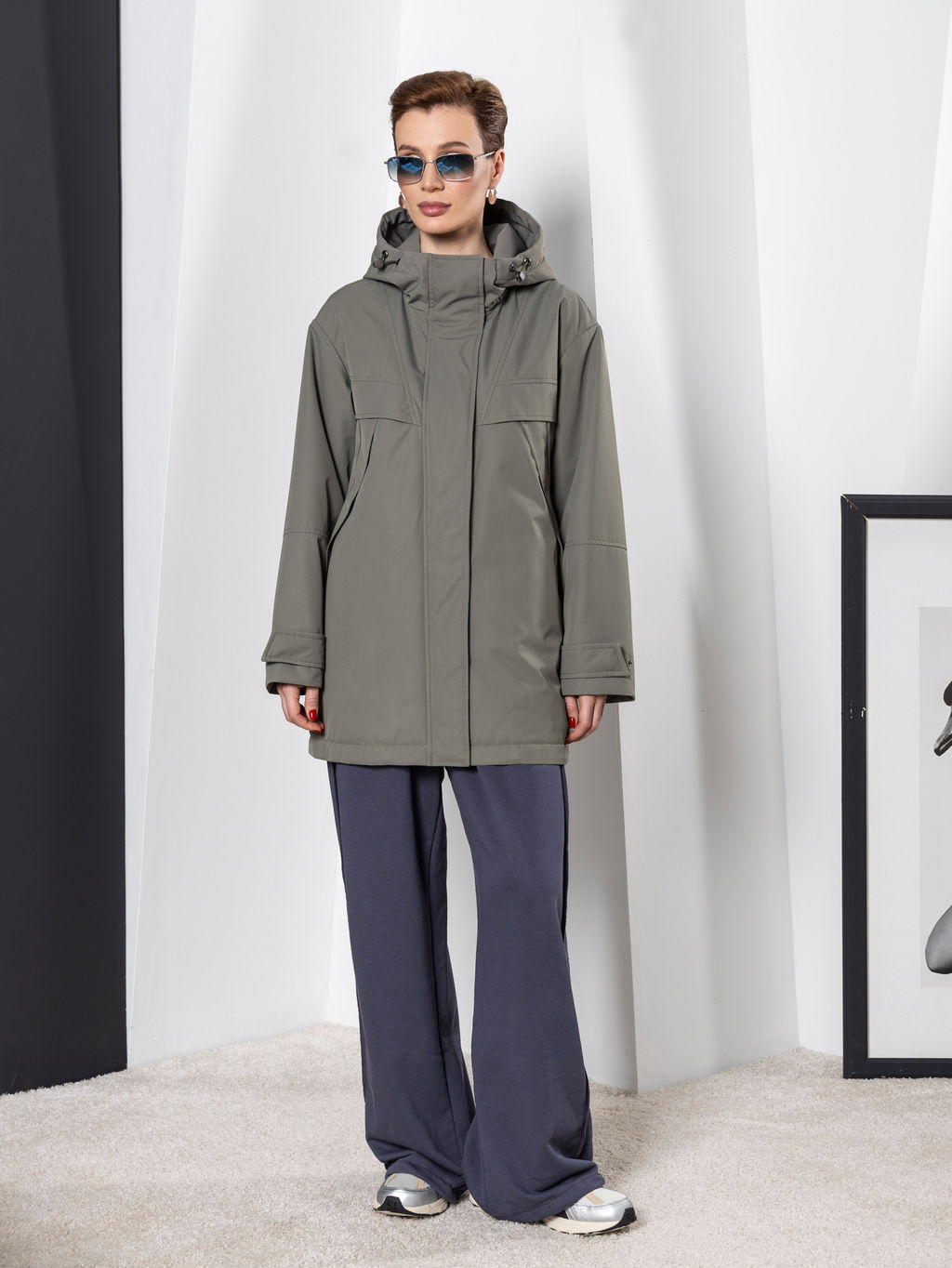 Плащ женский утепленный HOOPS, арт. 33127