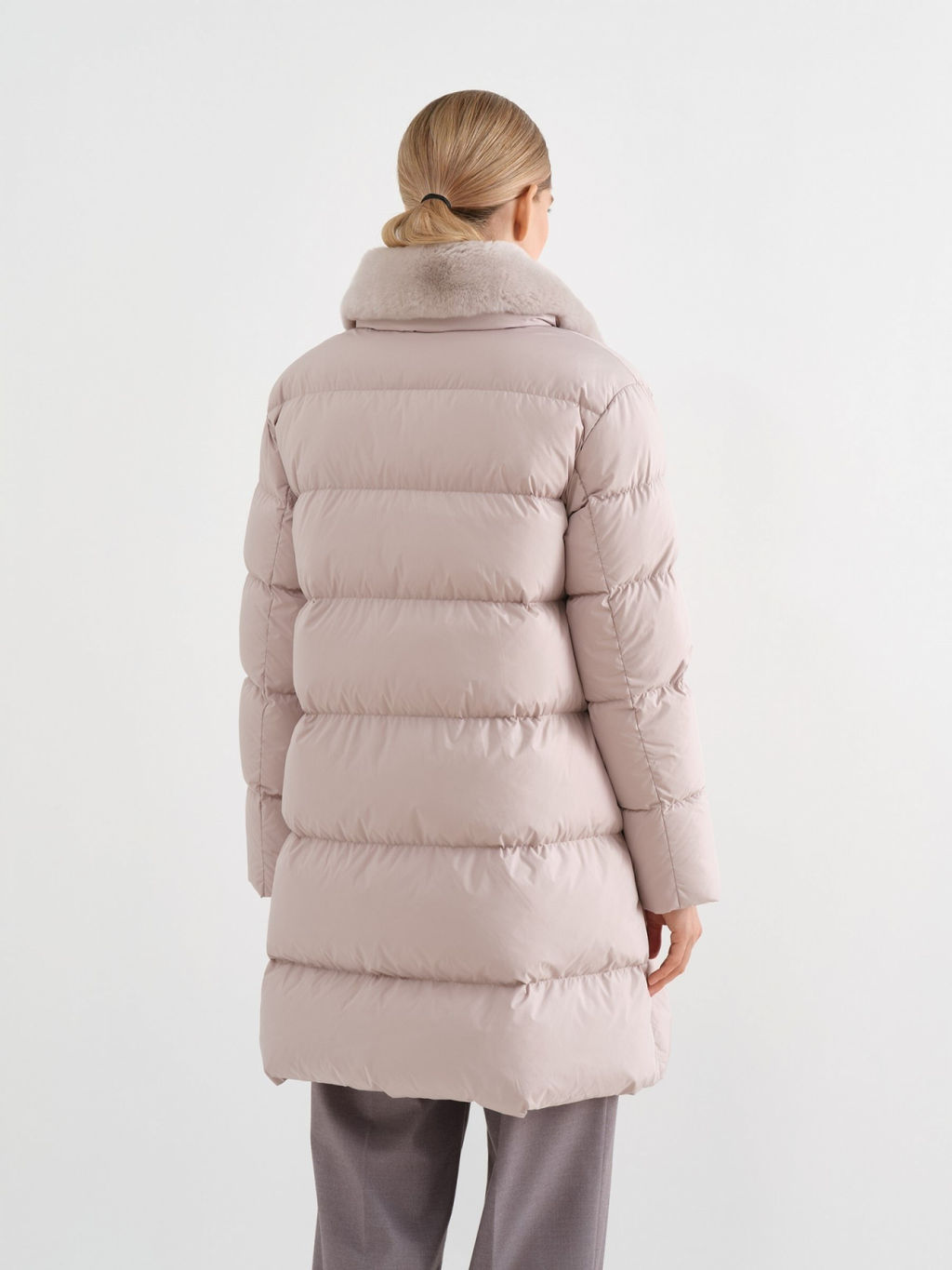 Conso/WDMF 230536 - lilac mist Пуховое пальто  фото 5
