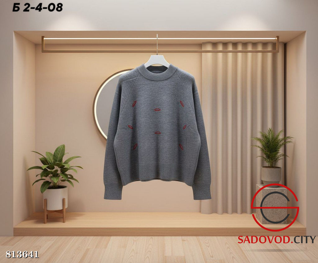 Джемпер женский с принтом - Bruno фото 6