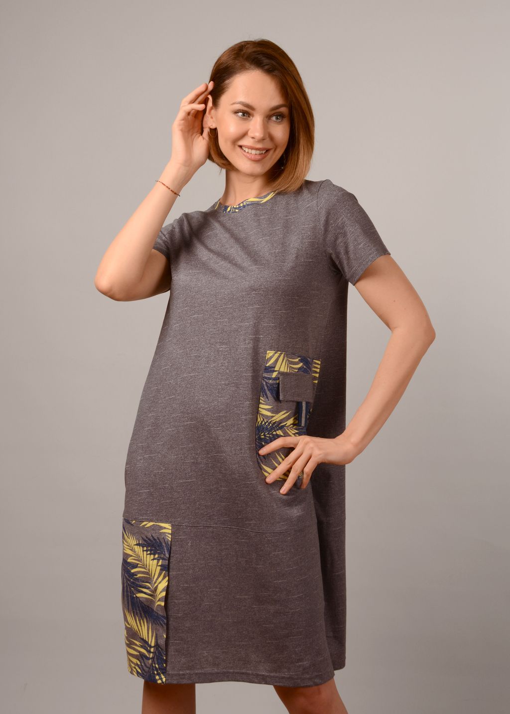 Платье женское МАРСЕЛЬ-1 (серый №3) - Ивановская трикотажная компания фото 2