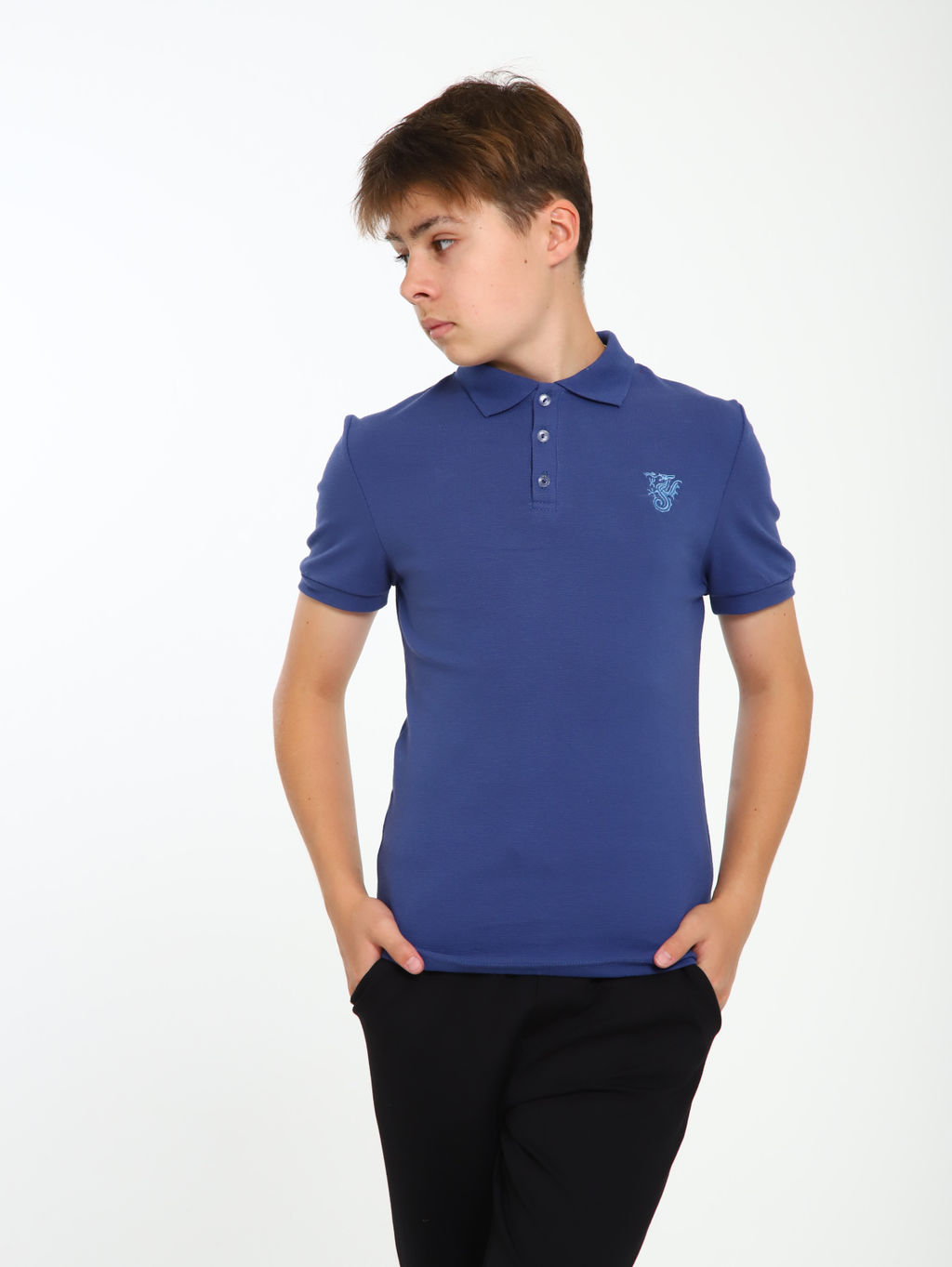 Рубашка-поло Петр графит Ладошки  фото 16