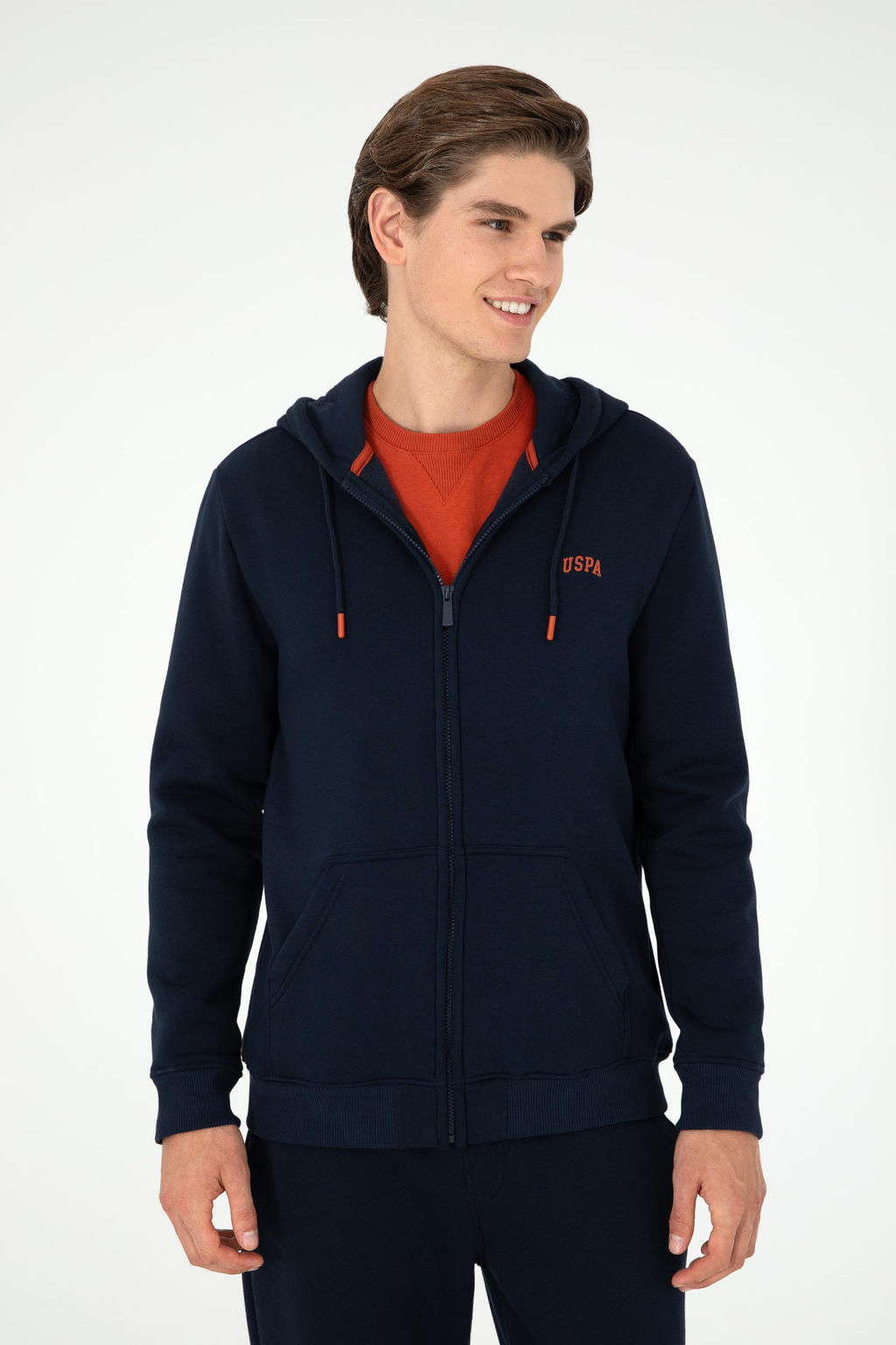 Мужской темно-синий свитшот - U.s. polo assn фото 3