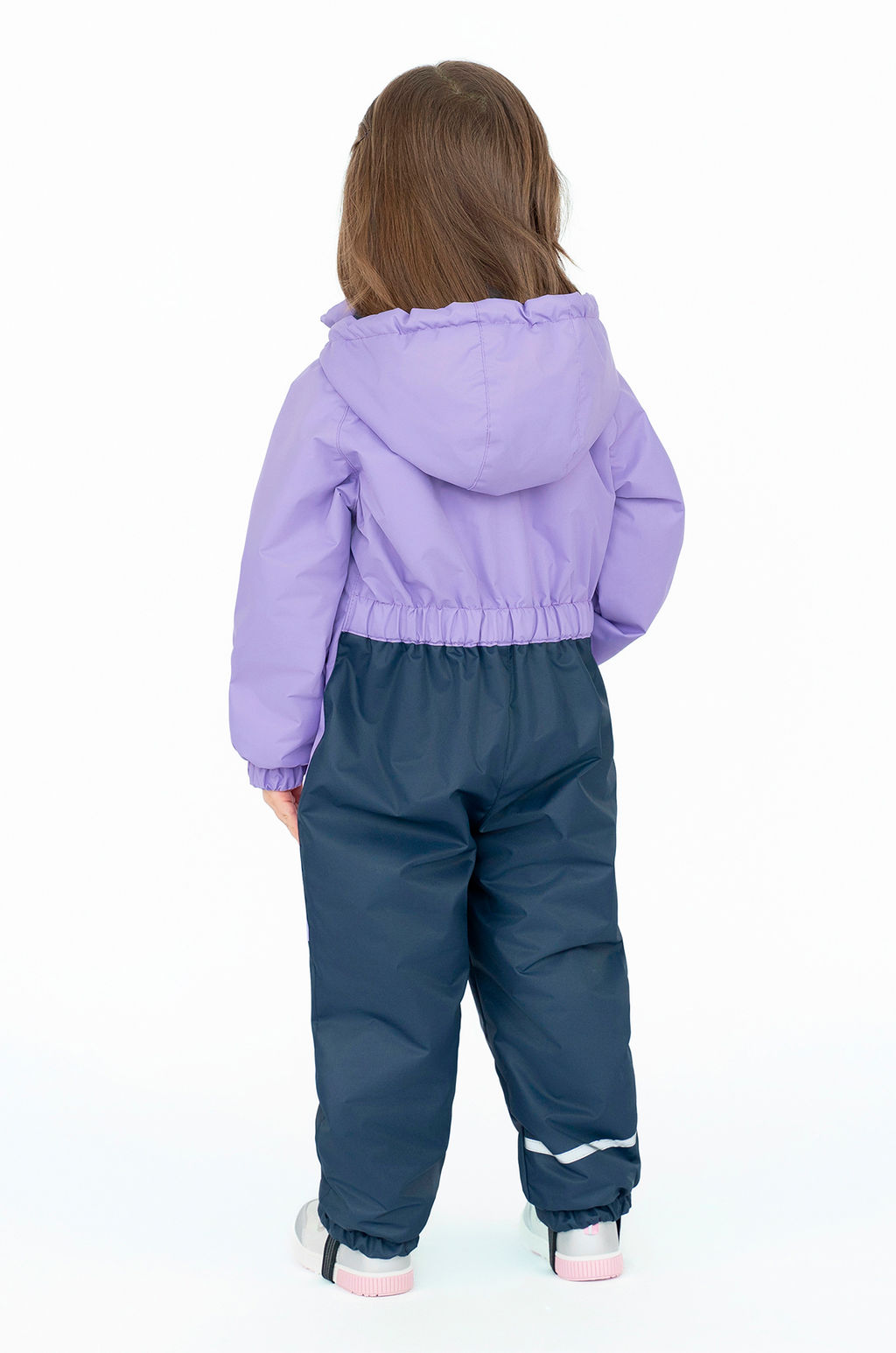 Комбинезон демисезонный сирень